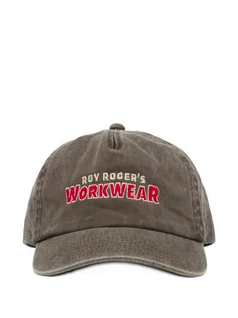 embroidered logo-patch baseball cap by ROY ROGERS