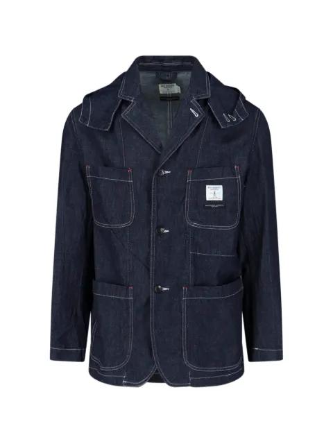 hoodied denim jacket by ROY ROGERS