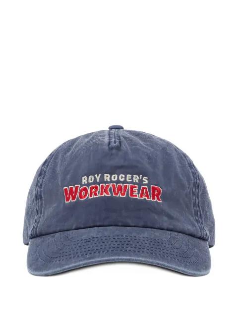 logo-embroidered cotton baseball cap by ROY ROGERS