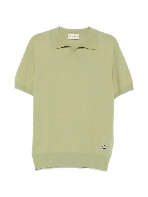 logo-patch polo shirt by ROY ROGERS