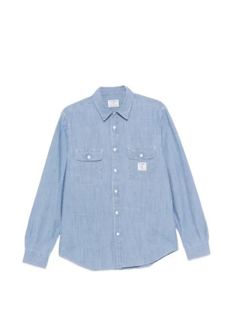 logo-patch shirt by ROY ROGERS