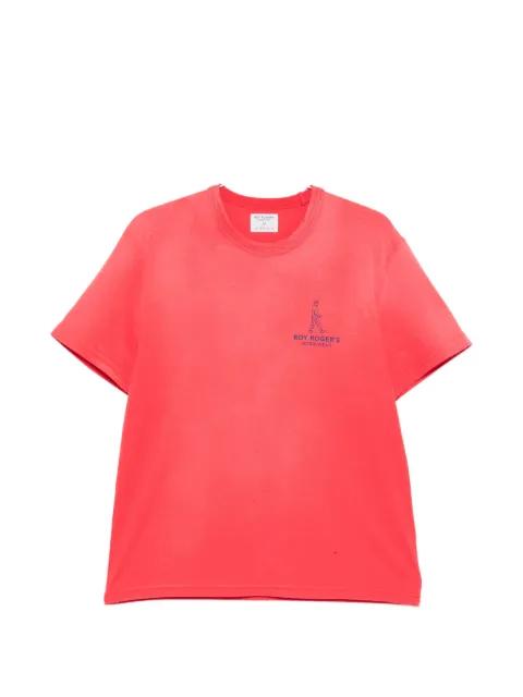 logo-print T-shirt by ROY ROGERS