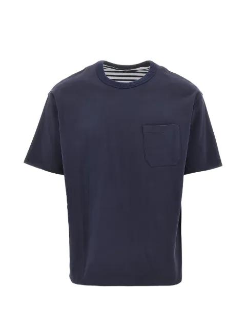 x Engineered Garments reversible striped T-shirt by ROY ROGERS