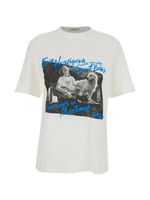 x Eva Herzigova printed T-shirt by ROY ROGERS