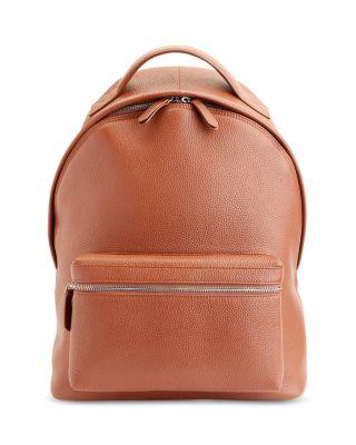 13" Laptop Pebbled Leather Backpack by ROYCE NEW YORK