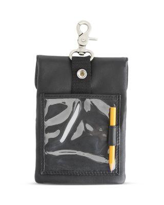 Clip On Leather Golf Pouch by ROYCE NEW YORK
