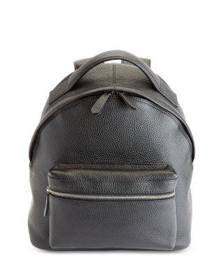 Compact Leather Travel Backpack by ROYCE NEW YORK