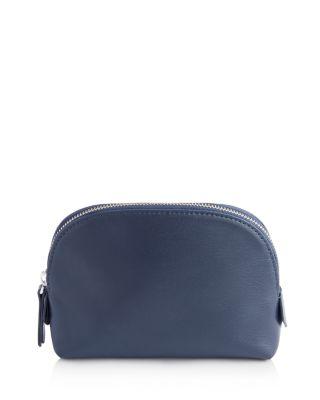 Leather Cosmetics Case by ROYCE NEW YORK