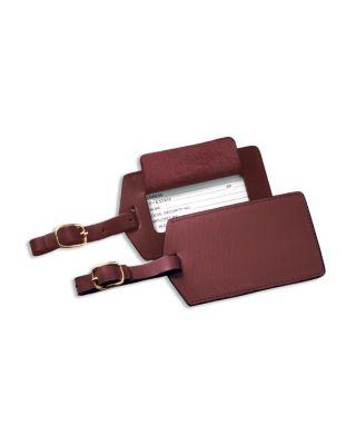 Leather Luggage Tag by ROYCE NEW YORK