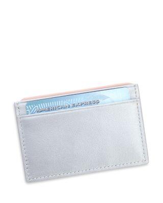 Leather RFID-Blocking Executive Slim Credit Card Case by ROYCE NEW YORK