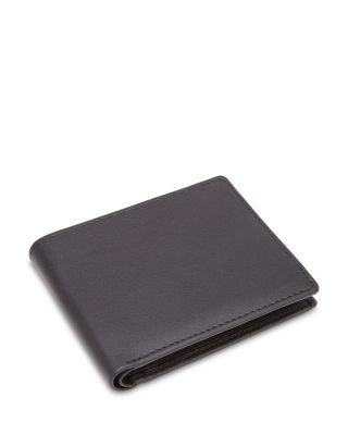 Leather RFID-Blocking Slim Bifold Wallet by ROYCE NEW YORK