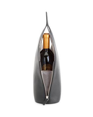 Leather Wine Tote by ROYCE NEW YORK