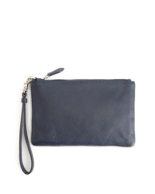 Leather Wristlet by ROYCE NEW YORK