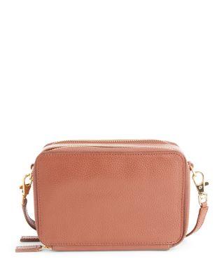Mini Leather Crossbody by ROYCE NEW YORK