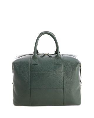 Pebble Grain Medium Duffle Bag by ROYCE NEW YORK