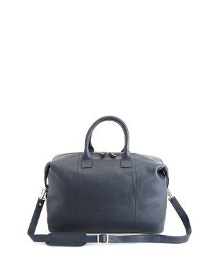 Pebble Grain Medium Duffle Bag by ROYCE NEW YORK