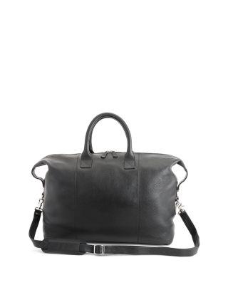 Pebble Grain Medium Duffle Bag by ROYCE NEW YORK
