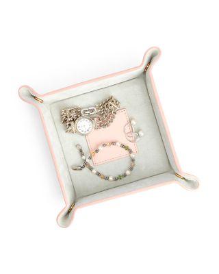 Suede Lined Catch-All Tray by ROYCE NEW YORK