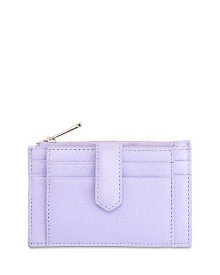 Zippered Compact Card Case Wallet by ROYCE NEW YORK