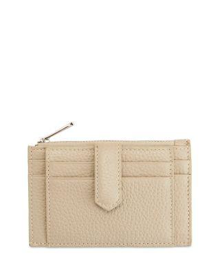 Zippered Compact Card Case Wallet by ROYCE NEW YORK