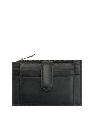 Zippered Compact Card Case Wallet by ROYCE NEW YORK