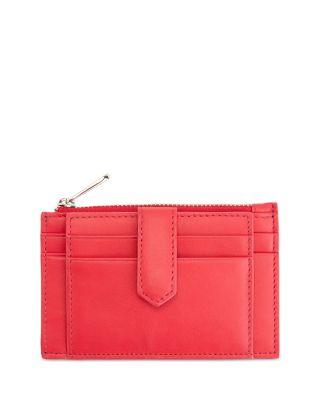 Zippered Compact Card Case Wallet by ROYCE NEW YORK