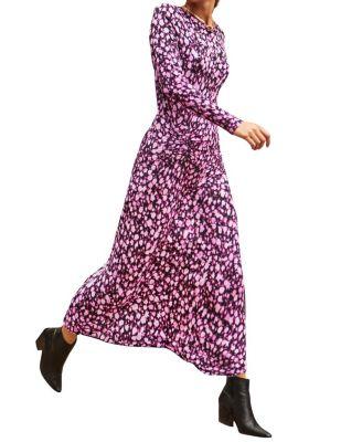 Leopard Print Waist Detail Dress by RO&ZO