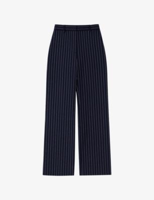 Pinstripe Tailored Woven Trousers by RO&ZO