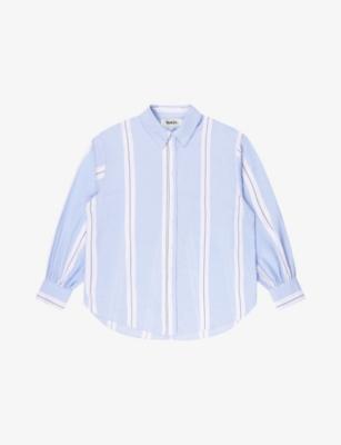 Striped Relaxed-Fit Cotton Shirt by RO&ZO