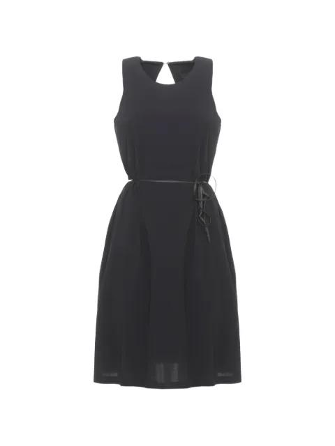 belted sleeveless mini dress by RRD