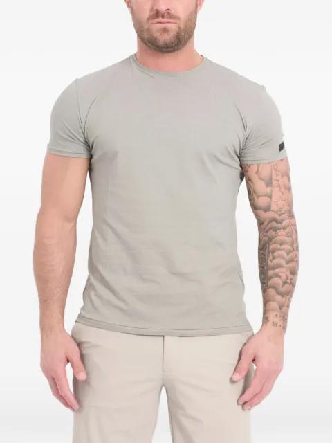 crewneck logo-patch T-shirt by RRD