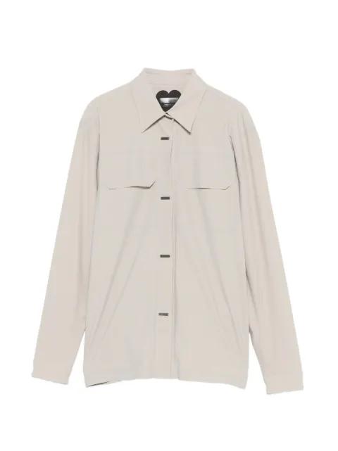 flap-pocket shirt jacket by RRD