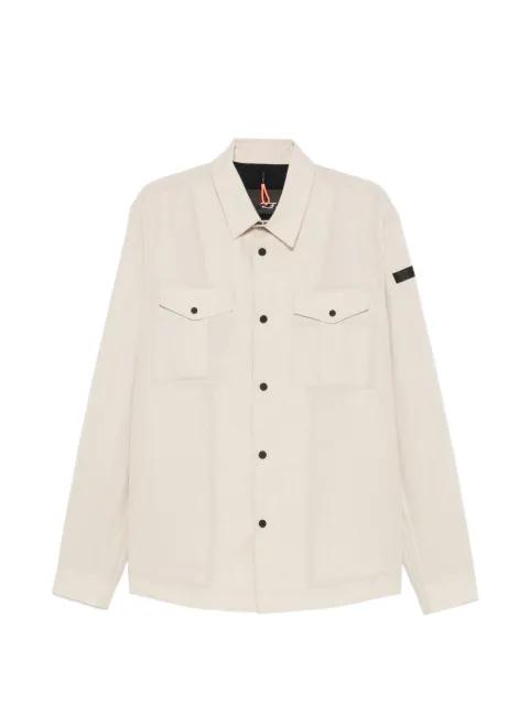 flap-pocket shirt jacket by RRD
