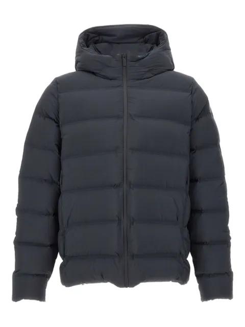 hoodied quilted jacket by RRD