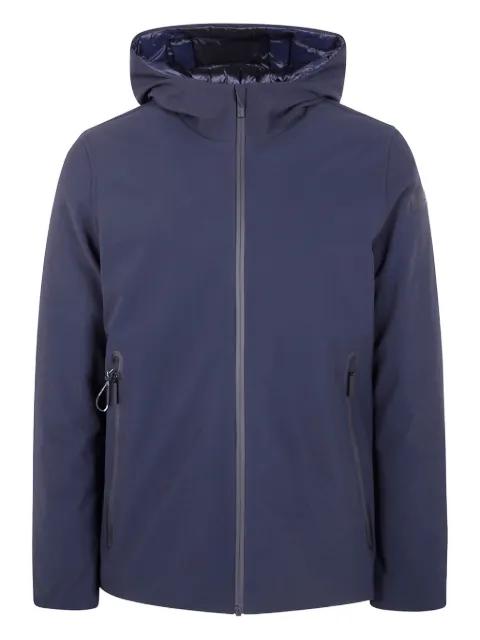 hoodied zip-front jacket by RRD