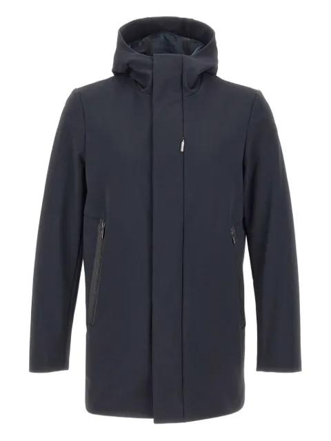 hoodied zip-front parka by RRD