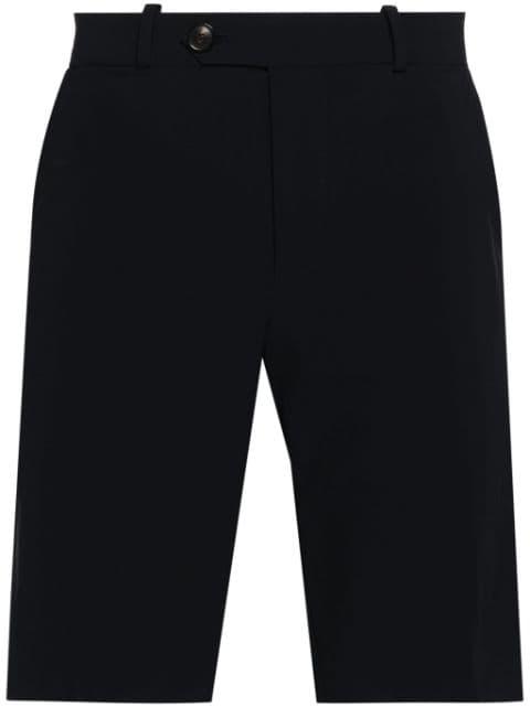 logo-patch bermuda shorts by RRD
