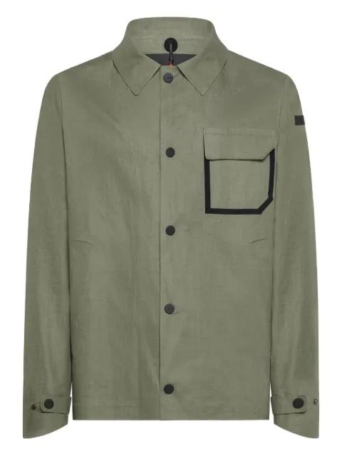 patch-pocket button-front jacket by RRD