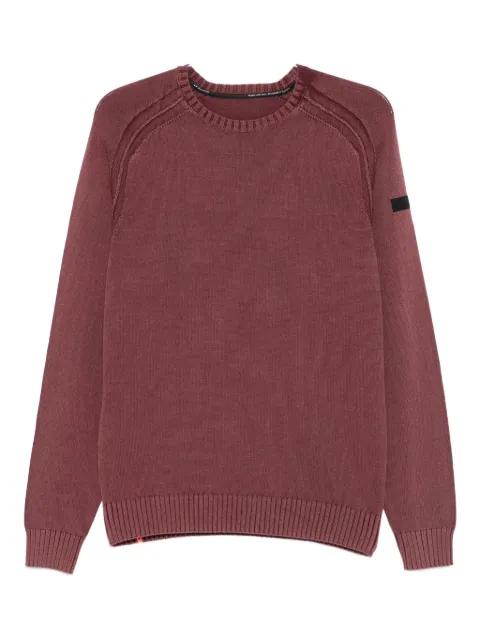 raglan-sleeve cotton sweater by RRD