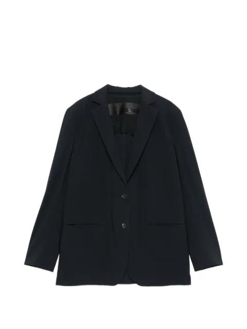 single-breasted buttonbed blazer by RRD
