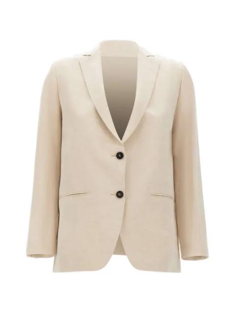 single-breasted canvas blazer by RRD