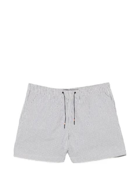 striped drawstring shorts by RRD