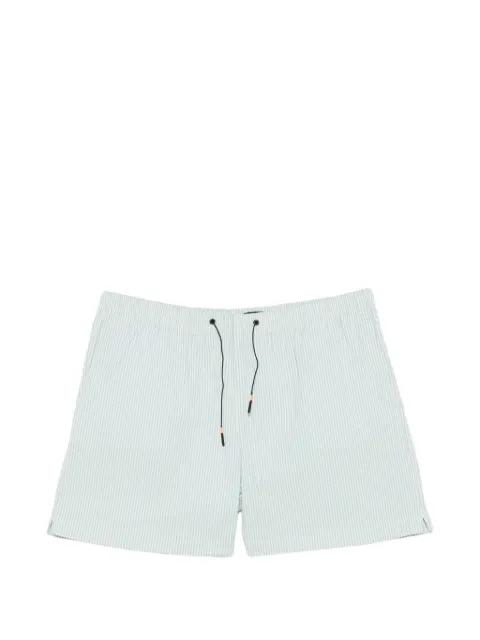 striped seersucker shorts by RRD