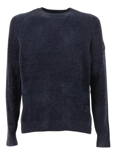 velvet round-neck sweater by RRD
