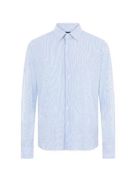 vertical-stripe long-sleeve shirt by RRD