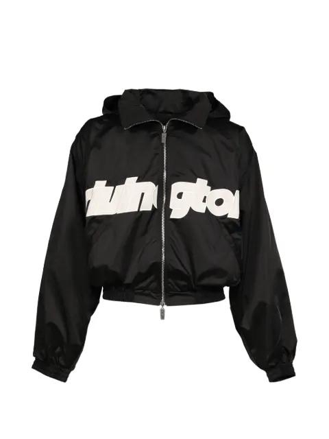 Flagship Abbots logo-appliqué hoodied jacket by RRR123