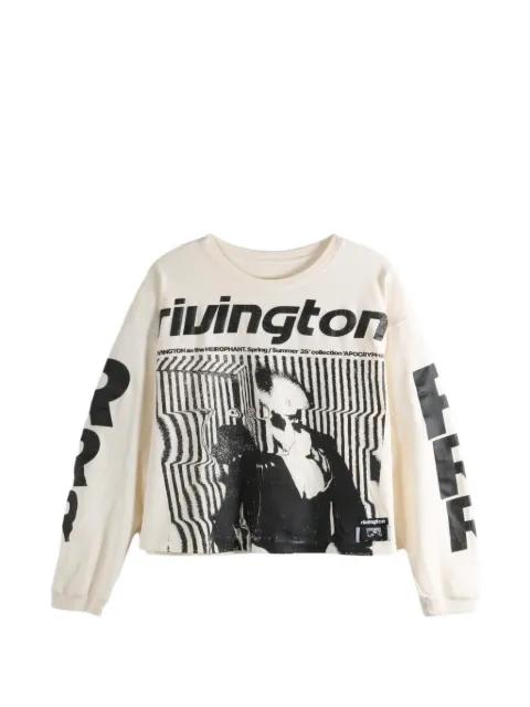 Isness CVA graphic-print long-sleeved T-shirt by RRR123