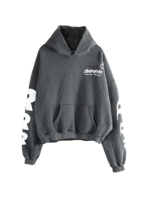 Membership Uso logo-print hoodie by RRR123
