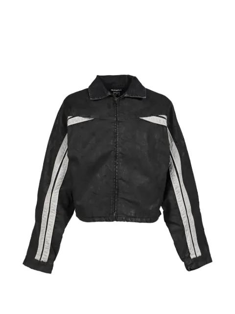 Trappist Trucker side-stripe zip-up jacket by RRR123
