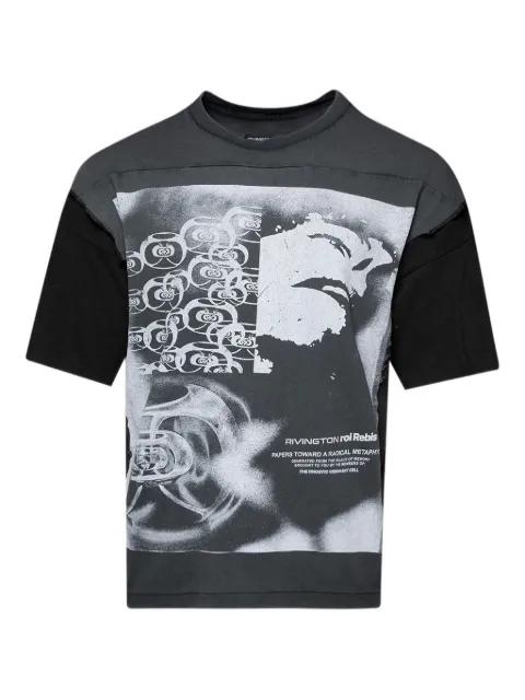 graphic-print T-shirt by RRR123